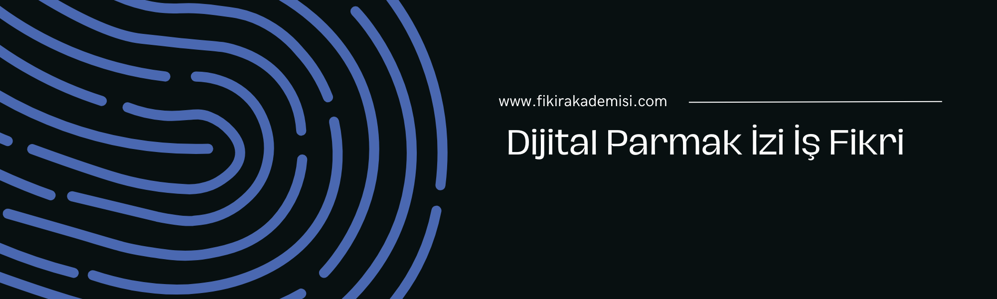 parmak izi iş fikri para